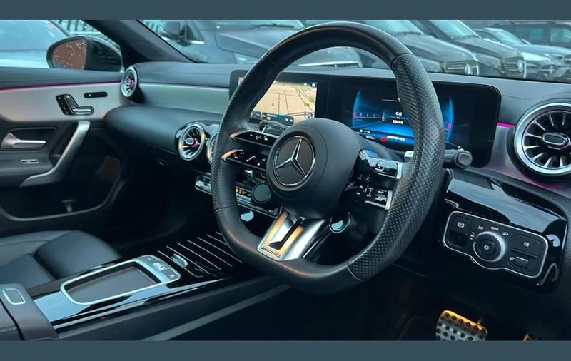 Used Mercedes CLA35 AMG Premium Plus 301 HP (221 kW) 2025 Red Coupe