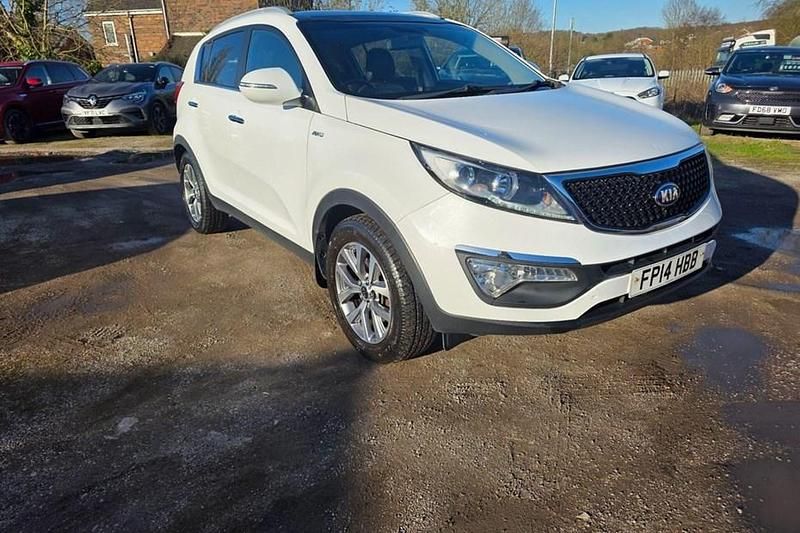 Used Kia Sportage 134 HP (98 kW) 2014 White SUV