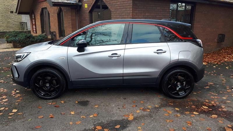 Used Vauxhall Crossland GS Line 108 HP (79 kW) 2022 Grey SUV
