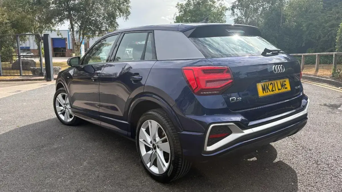 Used Audi Q2 S-Line 148 HP (108 kW) 2021 Blue SUV