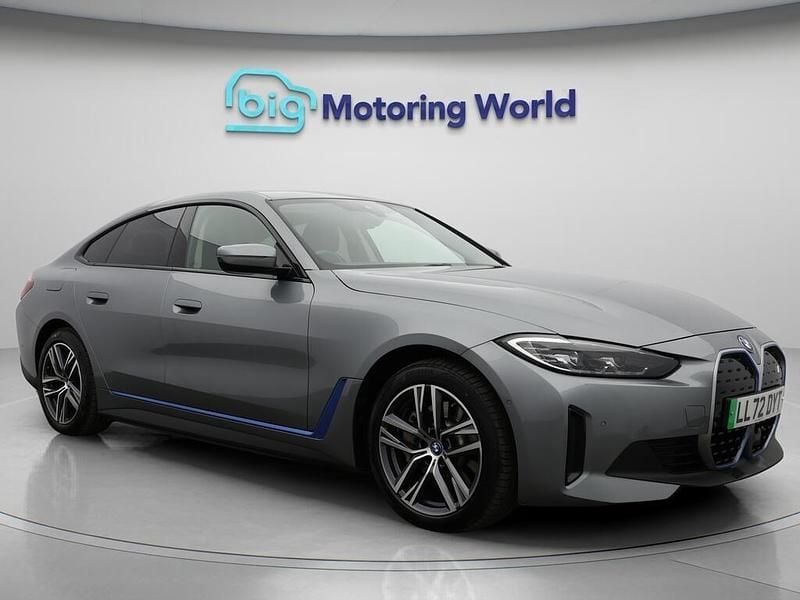 Grey Used 2022 BMW i4 Sport Line Sedan | £27,300 (Fair price) - Image 1/4
