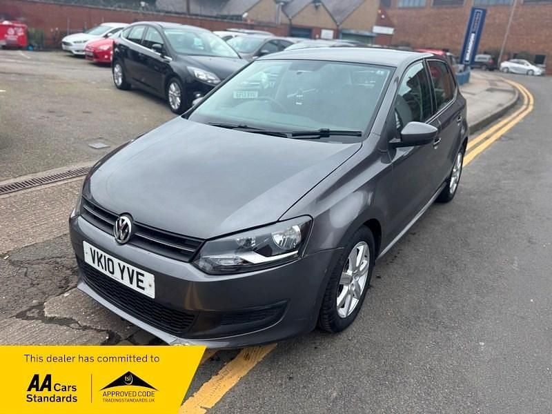 Used VW Polo SE 85 HP (62 kW) 2010 Grey Hatchback