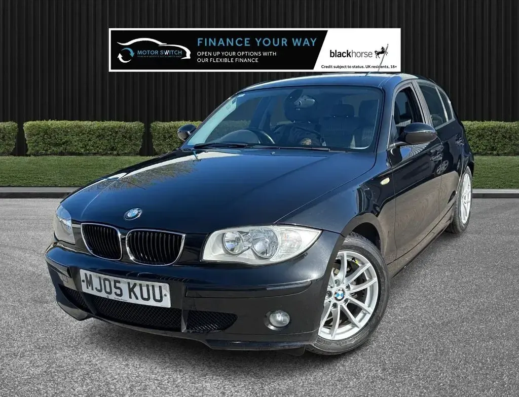 Used BMW 116 Sport Line 115 HP (84 kW) 2005 Black Hatchback