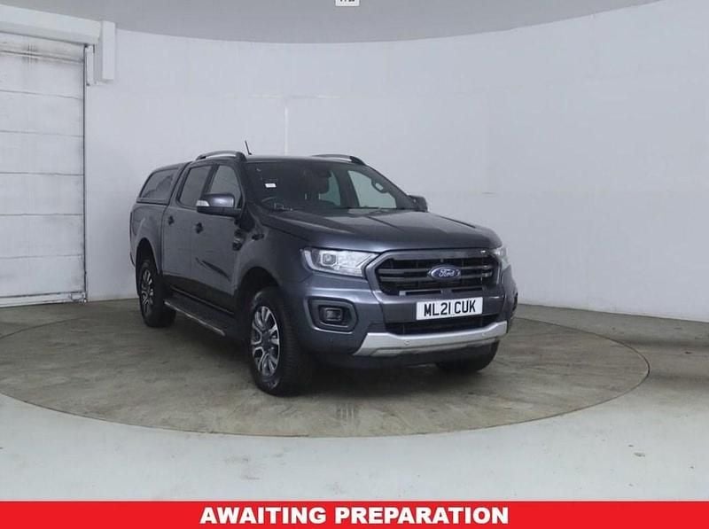 Grey Used 2021 Ford Ranger Wildtrack Pickup | £14,500 (Good price) - Image 1/4