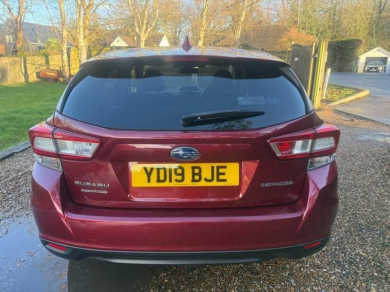 Used Subaru Impreza 114 HP (83 kW) 2019 Red Hatchback