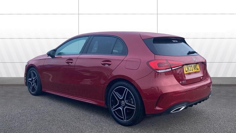 Used Mercedes A180 Executive 136 HP (100 kW) 2023 Red Hatchback