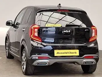 Used Kia Picanto X-Line 66 HP (48 kW) 2023 Black Hatchback