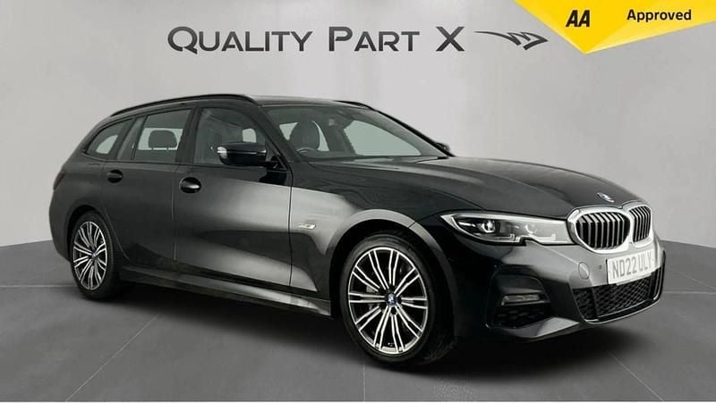 Used BMW 330e M Sport 288 HP (211 kW) 2022 Black Estate