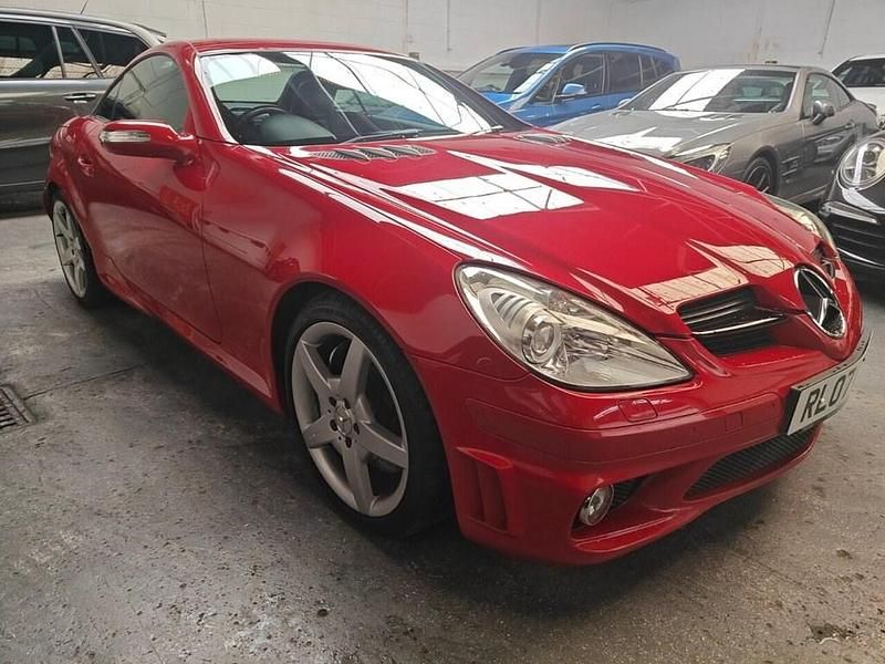 Red Used 2007 Mercedes SLK55 AMG AMG Cabriolet | £17,490 - Image 1/4