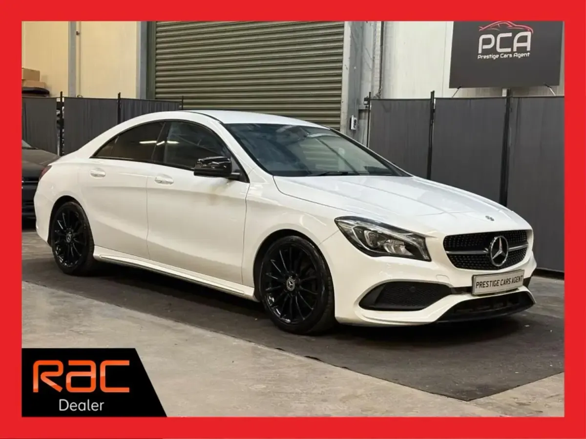 Usado Mercedes CLA200 AMG line 156 HP (114 kW) 2018 Branco Sedan
