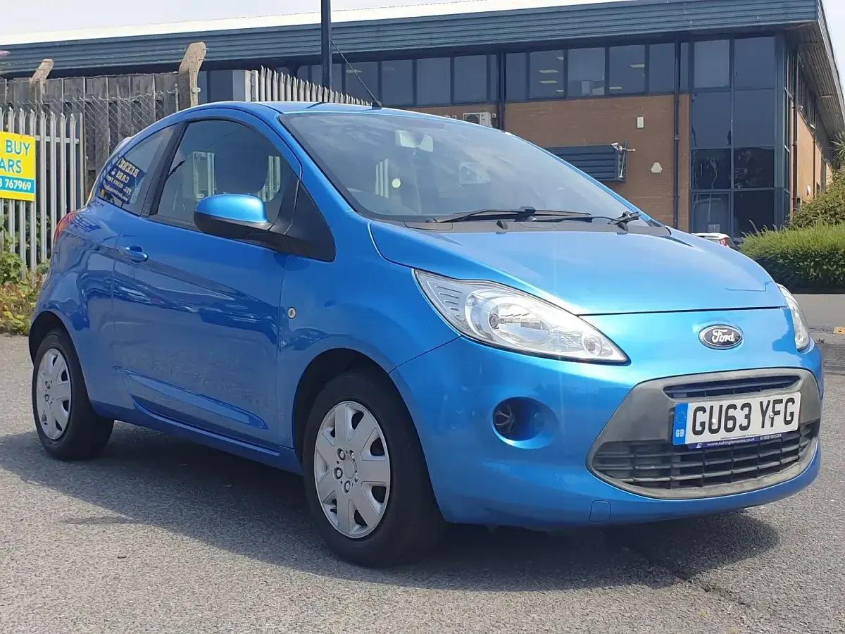 Used Ford Ka 69 HP (50 kW) 2013 Blue Hatchback