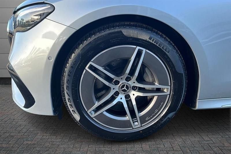 Used Mercedes E200 AMG line 204 HP (150 kW) 2024 High tech silver Sedan