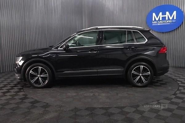 Used VW Tiguan SE 125 HP (91 kW) 2018 Black SUV