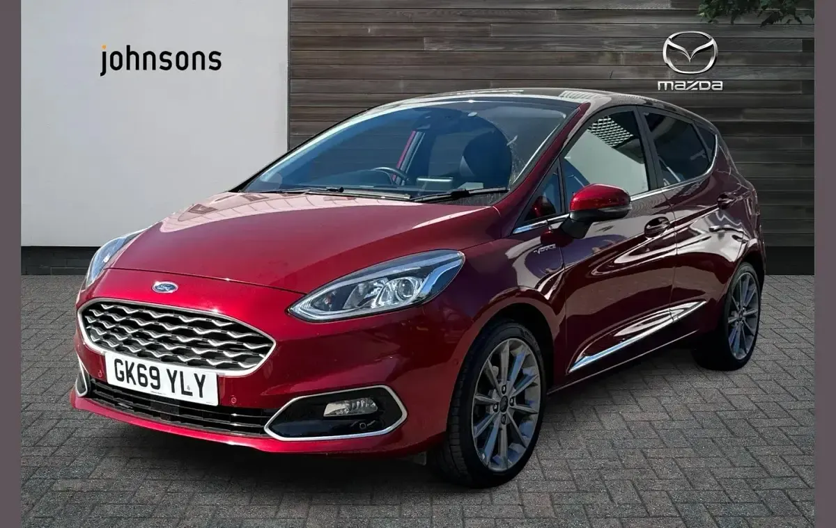 Used Ford Fiesta Vignale 123 HP (90 kW) 2019 Red Hatchback