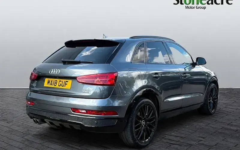 Used Audi Q3 Black Edition 179 HP (131 kW) 2018 Grey SUV