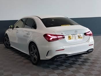 Used Mercedes A180 AMG line 136 HP (100 kW) 2020 White Sedan