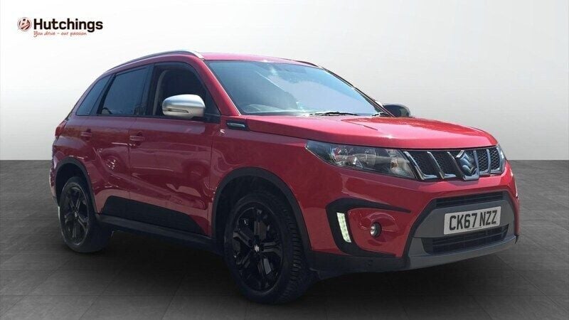 Red Used 2018 Suzuki Vitara SUV | £12,222 (Good price) - Image 1/4