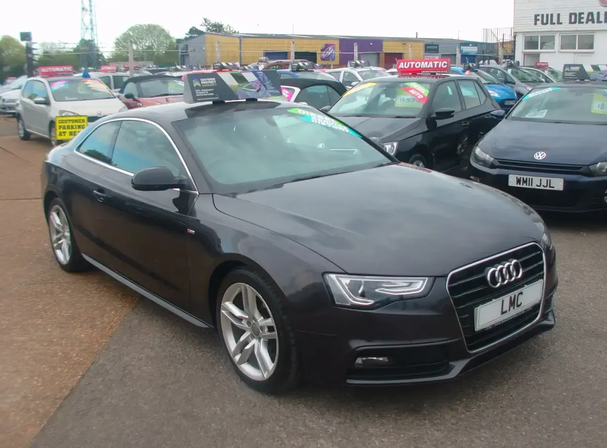 Begagnad Audi A5 S-Line 190 HK (139 kW) 2016 Grå Sportkupé