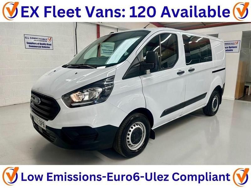 White Used 2022 Ford Transit Custom Van | £17,660 (Fair price) - Image 1/3