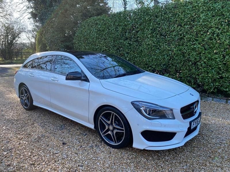 Used Mercedes CLA220 AMG 2016 White Sedan