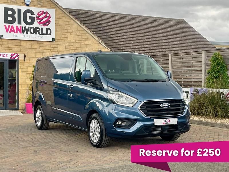 Blue Used 2022 Ford Transit Custom Limited | £14,494 (Super price) - Image 1/2