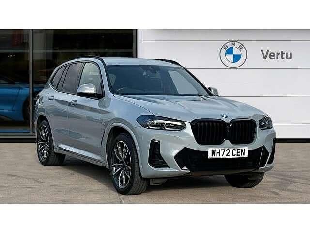 Grey Used 2022 BMW X3 M Sport SUV | £38,995 (A bit pricey) - Image 1/4