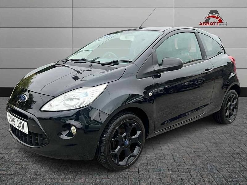 Black Used 2015 Ford Ka Hatchback | £5,395 (Fair price) - Image 1/4