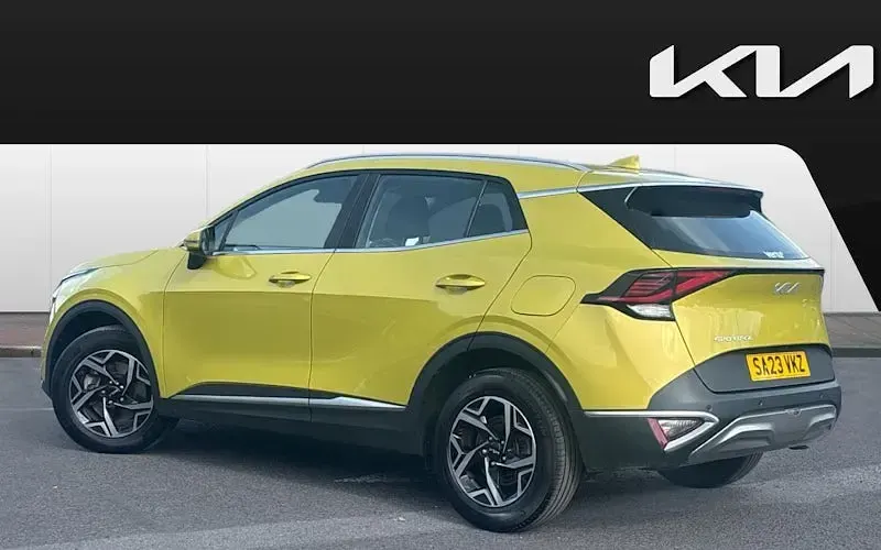 Used Kia Sportage 150 HP (110 kW) 2023 Yellow SUV