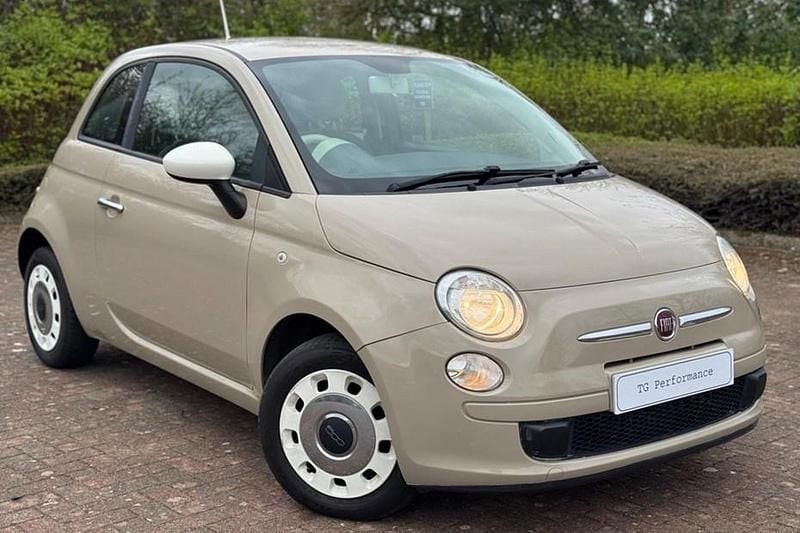 Used Fiat 500 69 HP (50 kW) 2015 Beige Hatchback