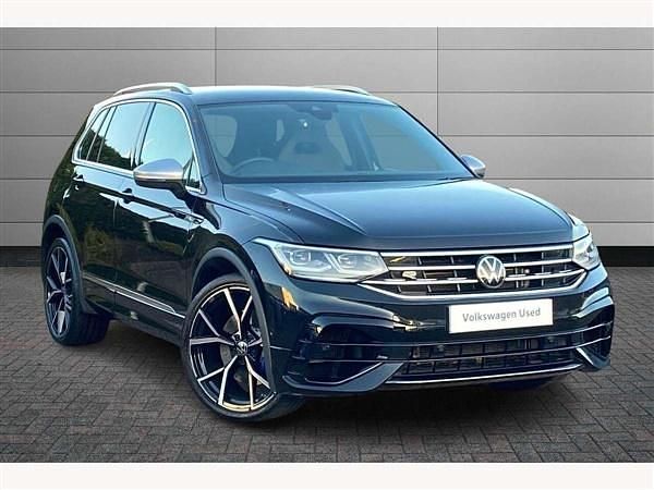 Black Used 2022 VW Tiguan R SUV | £31,991 (Good price) - Image 1/3