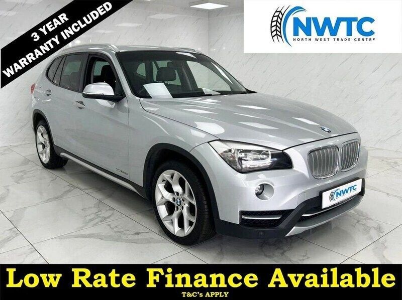 Silver Used 2014 BMW X1 xLine SUV | £6,095 (Good price) - Image 1/3