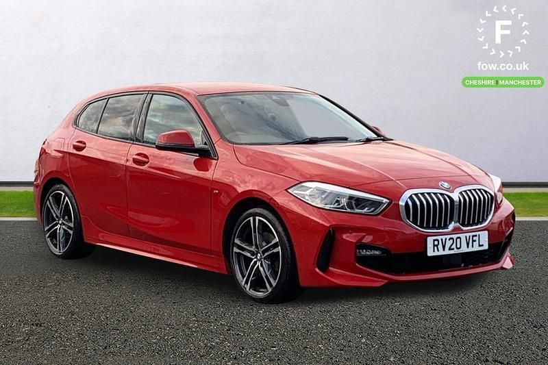 Used BMW 118 M Sport 150 HP (110 kW) 2020 Red Hatchback