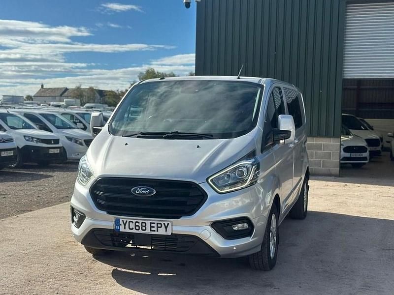 Used Ford Transit Custom 105 HP (77 kW) 2018 Silver Van