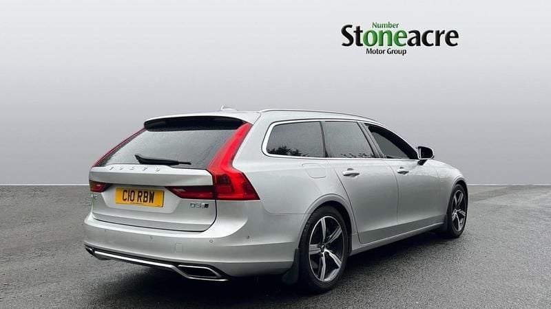 Usado Volvo V90 R-Design Pro 235 CV (172 kW) 2018 Plateado Familiar