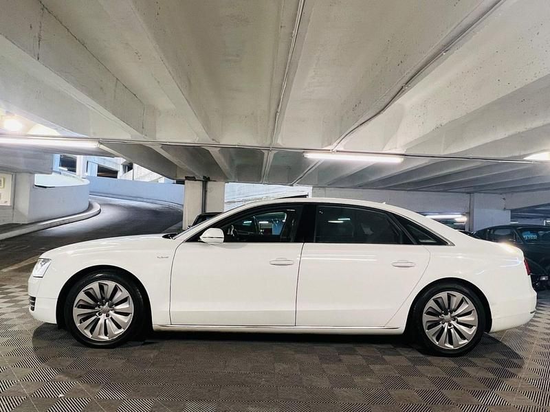 Used Audi A8 2013 White Sedan