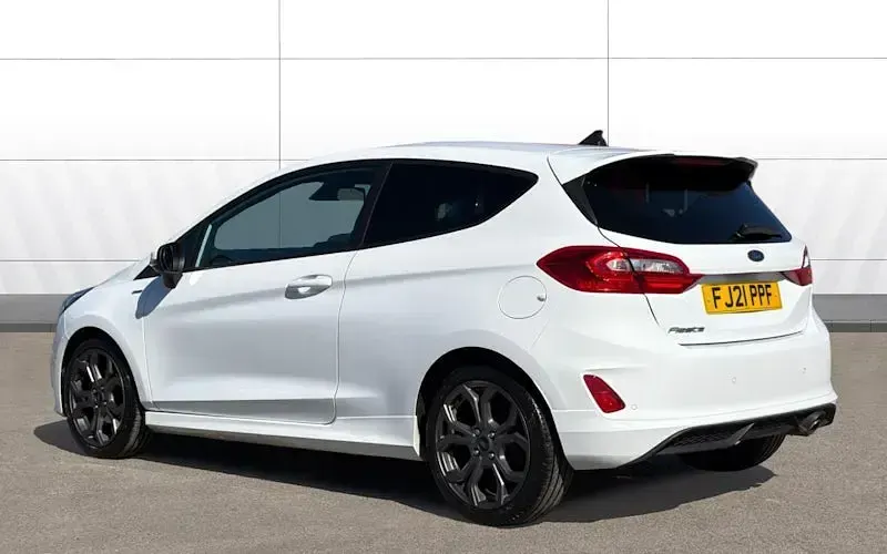 Second-hand Ford Fiesta ST-Line 95 CP (69 kW) 2021 Alb Hatchback