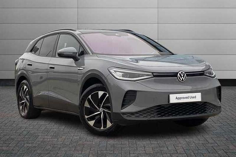 Grey Used 2021 VW ID.4 Pro Performance SUV | £21,650 (Expensive) - Image 1/4