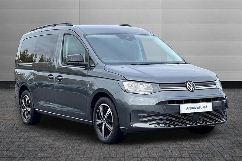 Indium grey Used 2021 VW Caddy Maxi Life MPV | £20,950 (Good price) - Image 1/4
