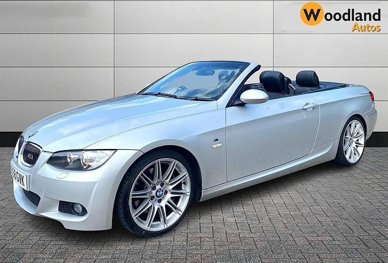 Silver Used 2008 BMW 335 Cabriolet M Sport Cabriolet | £6,495 (Fair price) - Image 1/4