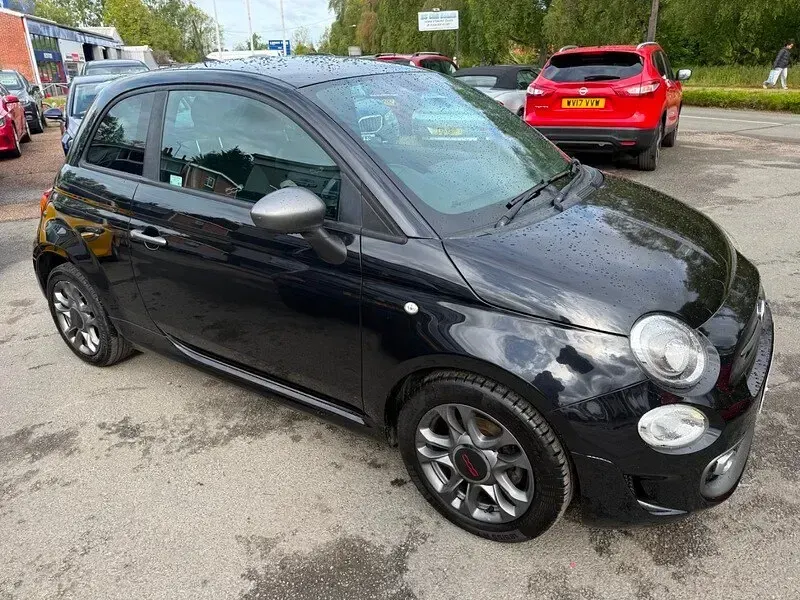 Used Fiat 500S S 2019 Black Hatchback