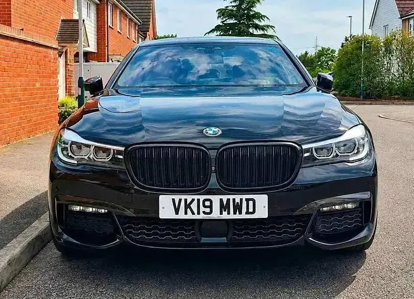 Used BMW 740L M Sport 2019 Black Sedan