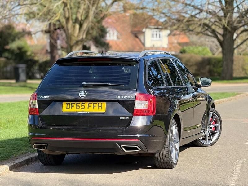 Used Skoda Octavia vRS 2015 Black Hatchback