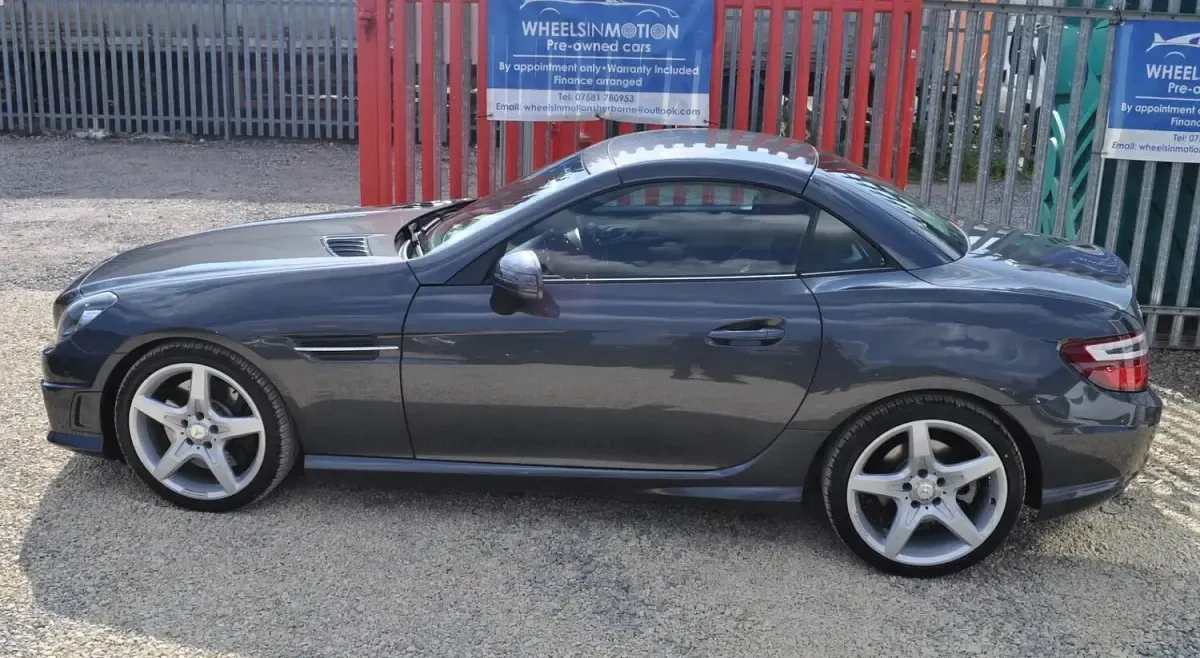 Used Mercedes SLK200 AMG 181 HP (133 kW) 2013 Grey Cabriolet