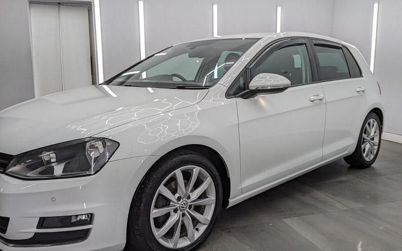 Begagnad VW Golf VII GT 150 HK (110 kW) 2015 Vit Halvkombi