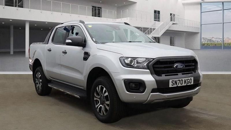 Silver Used 2020 Ford Ranger Wildtrack Pickup | £18,290 (Super price) - Image 1/3