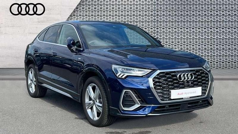 Blue Used 2024 Audi Q3 S-Line SUV | £35,327 (A bit pricey) - Image 1/4