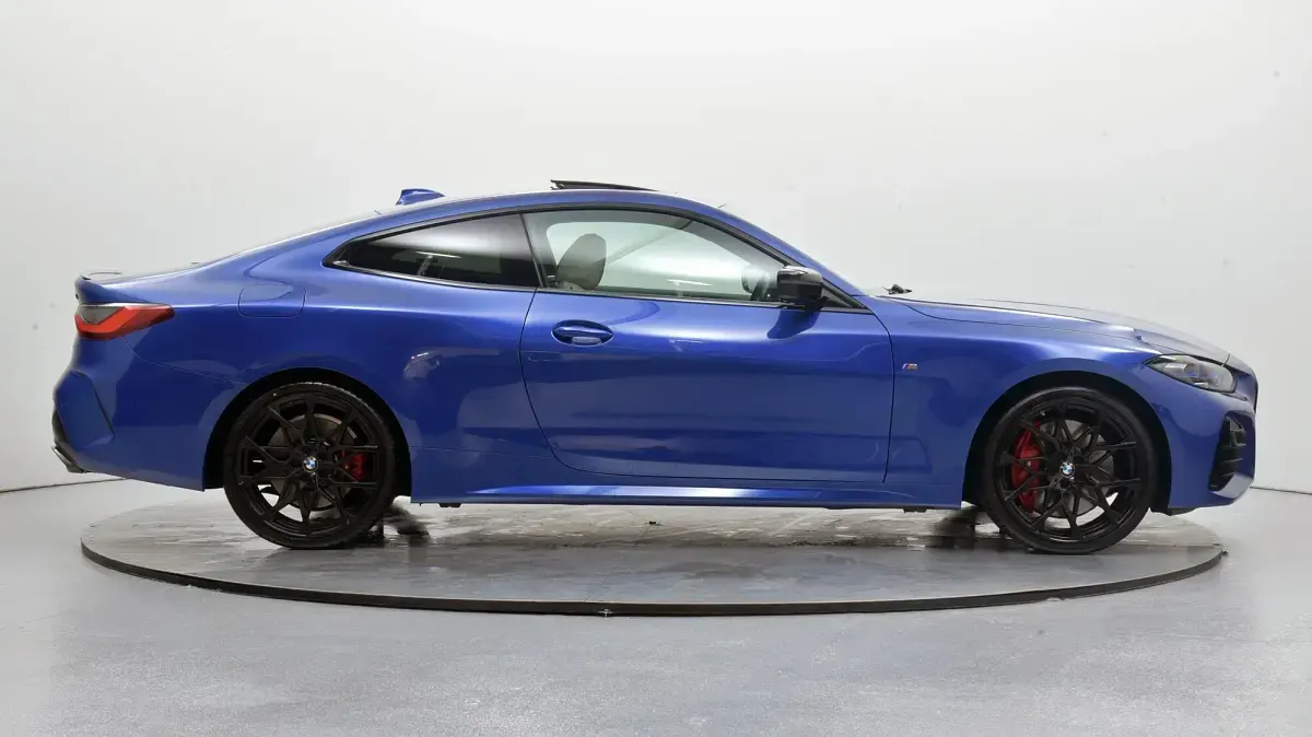 Used BMW M440 M Sport 374 HP (275 kW) 2022 Blue Sedan