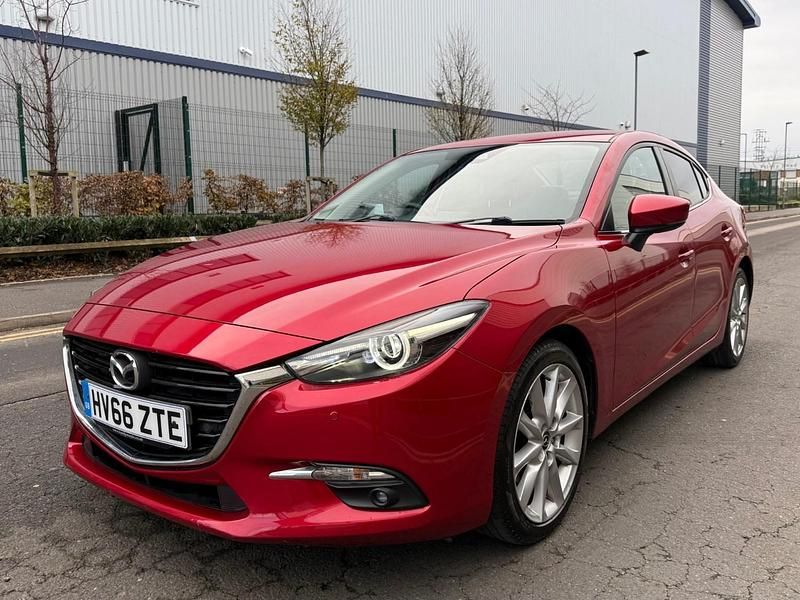 Red Used 2016 Mazda 3 Inclusive Sedan | £6,495 (Super price) - Image 1/3