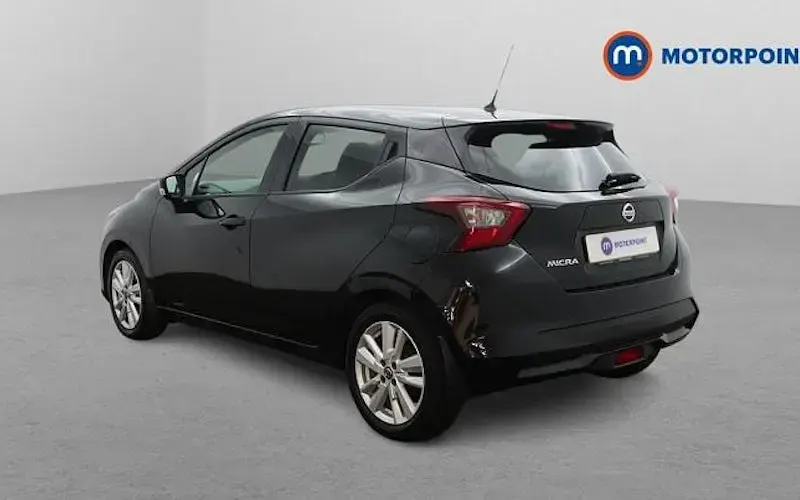 Used Nissan Micra Acenta 101 HP (74 kW) 2020 Black Hatchback