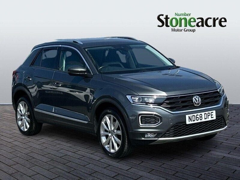 Grey Used 2018 VW T-Roc SEL SUV | £15,000 (Fair price) - Image 1/4
